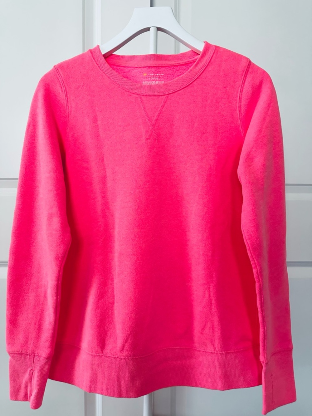 Women's Tek Gear Coral Crewneck Sweatshirt Size M